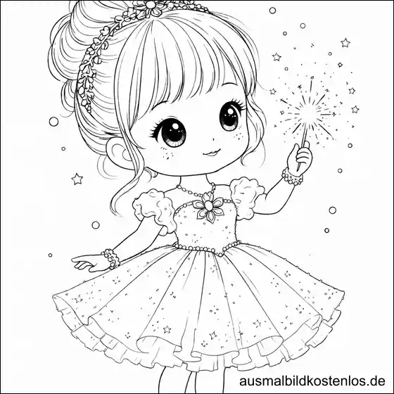 Feen Ausmalbilder kostenlos