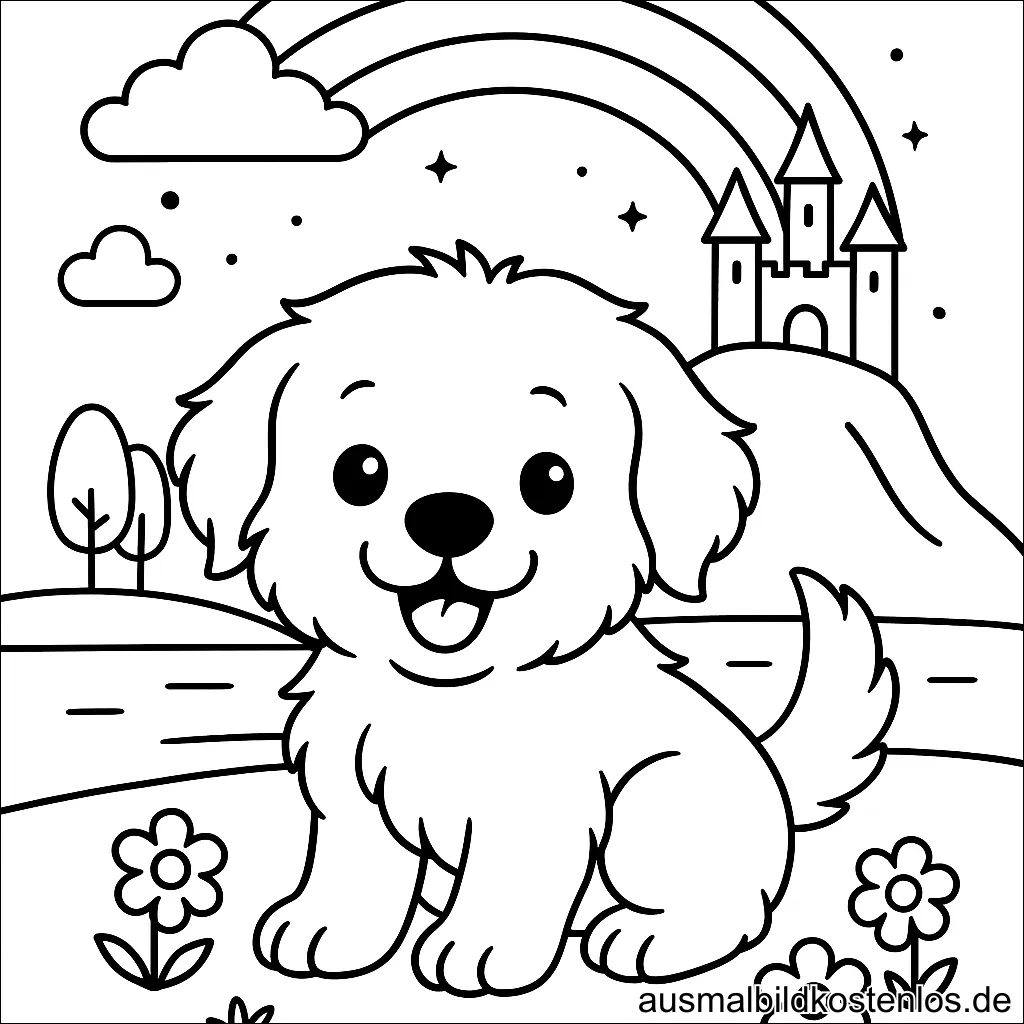 Golden Retriever Welpe